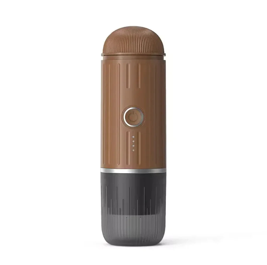 Compact Wireless Capsule Coffee Maker for Car Use