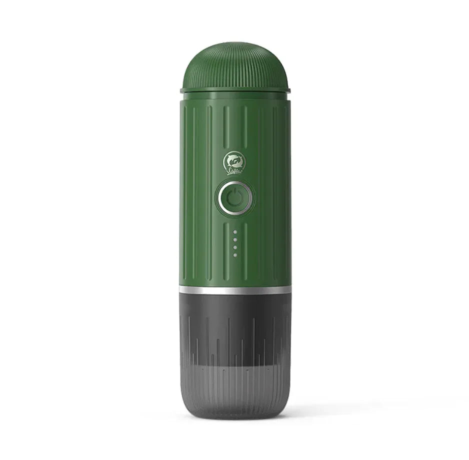 Compact Wireless Capsule Coffee Maker for Car Use