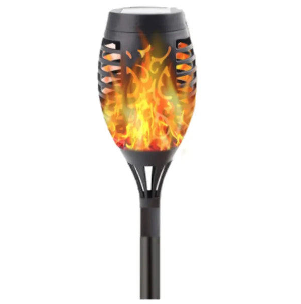 Solar-Powered 96-LED Torch Landscape Light with Motion Sensor