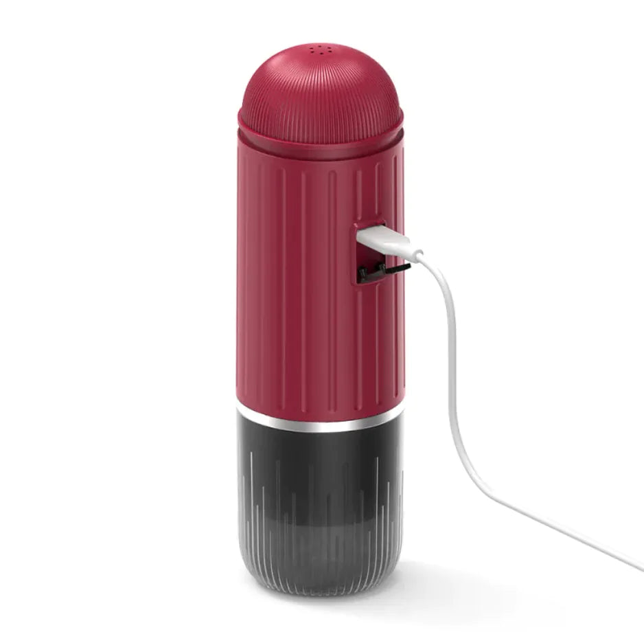 Compact Wireless Capsule Coffee Maker for Car Use