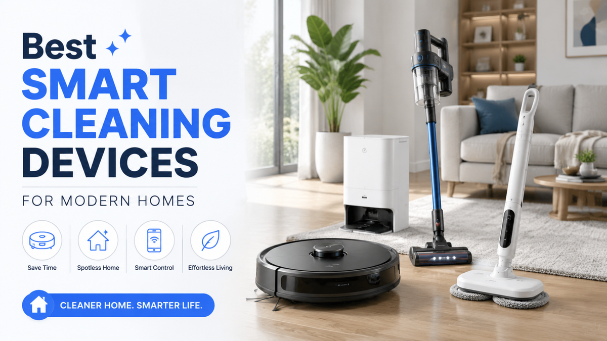 Best Smart Cleaning Devices for Modern Homes