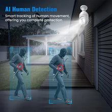 2.4GHz 1080P Wi-Fi Security Camera Light Bulb with Human Detection