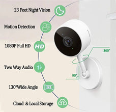 Intelligente WLAN-Sicherheitskamera mit Diebstahlschutz für Zuhause
