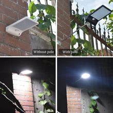 Solar-LED-Gartenleuchte für den Außenbereich mit Bewegungsmelder