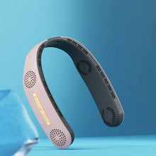 Ventilateur USB sans pales suspendu au cou pour sports de plein air