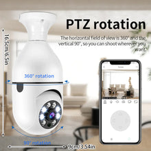 360 ° 1080P IP E27 Glühbirne Kamera Wi-Fi IR Nacht Smart Home Drahtlose Sicherheit 