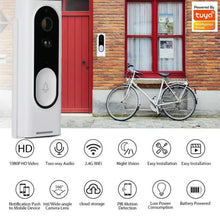 Sonnette WiFi Ring, caméra de sécurité HD 1080P, sans fil, avec carillon