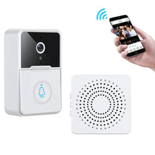 Sonnette de sécurité sans fil intelligente WiFi, interphone, caméra vidéo, sonnette de porte, carillon