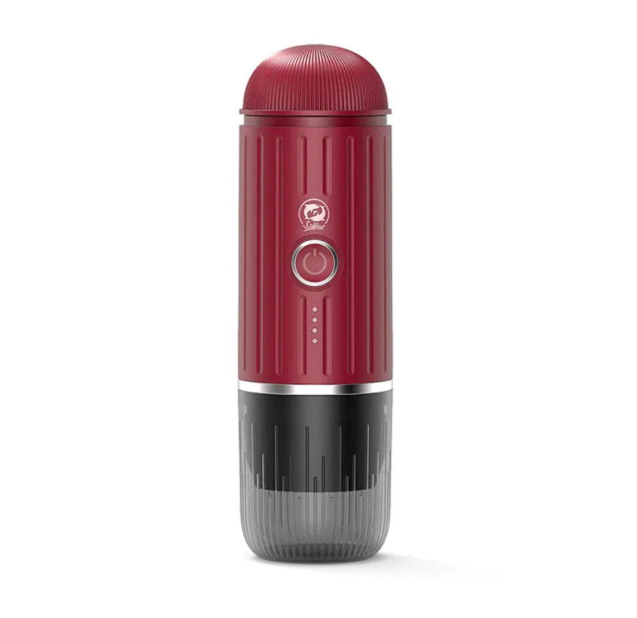 Compact Wireless Capsule Coffee Maker for Car Use