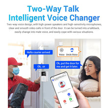 Sonnette de sécurité sans fil intelligente WiFi, interphone, caméra vidéo, sonnette de porte, carillon