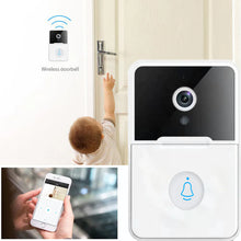 Sonnette de sécurité sans fil intelligente WiFi, interphone, caméra vidéo, sonnette de porte, carillon