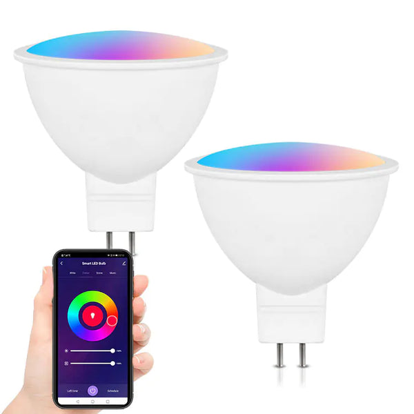 Smarte MR16 LED-Lampe 5 W, GU5.3 Bi-Pin-Sockel, WLAN