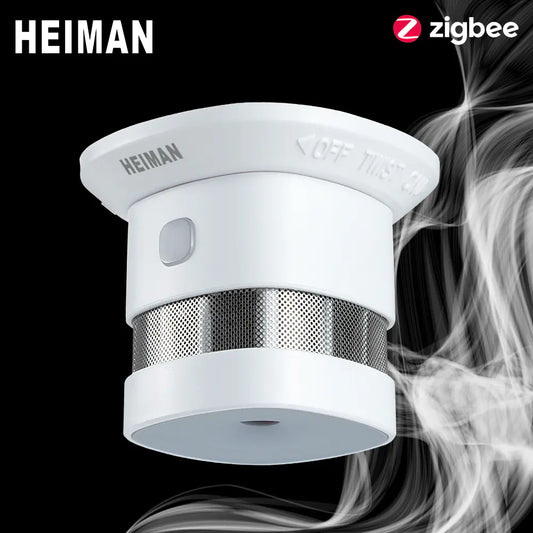 Wireless Photoelectric Smoke Fire Detector System
