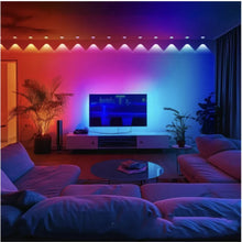 Éclairage décoratif extérieur intelligent à LED RVB étanche pour avant-toit