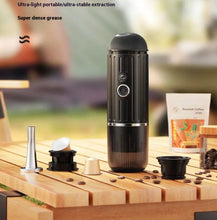 Machine à café à capsules compacte sans fil pour voiture