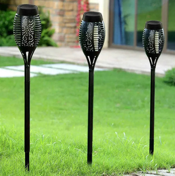 Solarbetriebene 96-LED-Taschenlampe für die Landschaft mit Bewegungssensor
