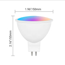 Ampoule LED intelligente MR16 5 W, culot GU5.3 à deux broches, Wi-Fi