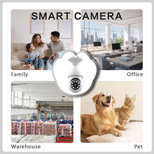 2-Pack 1080P Wi-Fi Light Bulb Security Camera – 360°