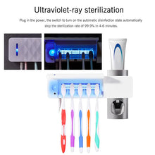 UV-Zahnbürstendesinfektionsmittel und -halter - Multifunktionsregal