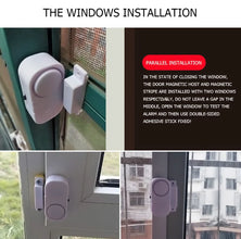 6 PCS WIRELESS Home Fenster Tür Einbrecher Sicherheit ALARM System Magnetische Sensor 