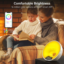 Réveil intelligent avec bruit blanc et lumières du lever du soleil
